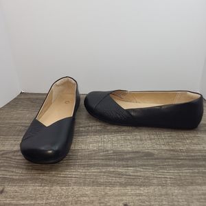 Xero Shoes Phoenix Leather Women's Dressy Flat Black Sz 9